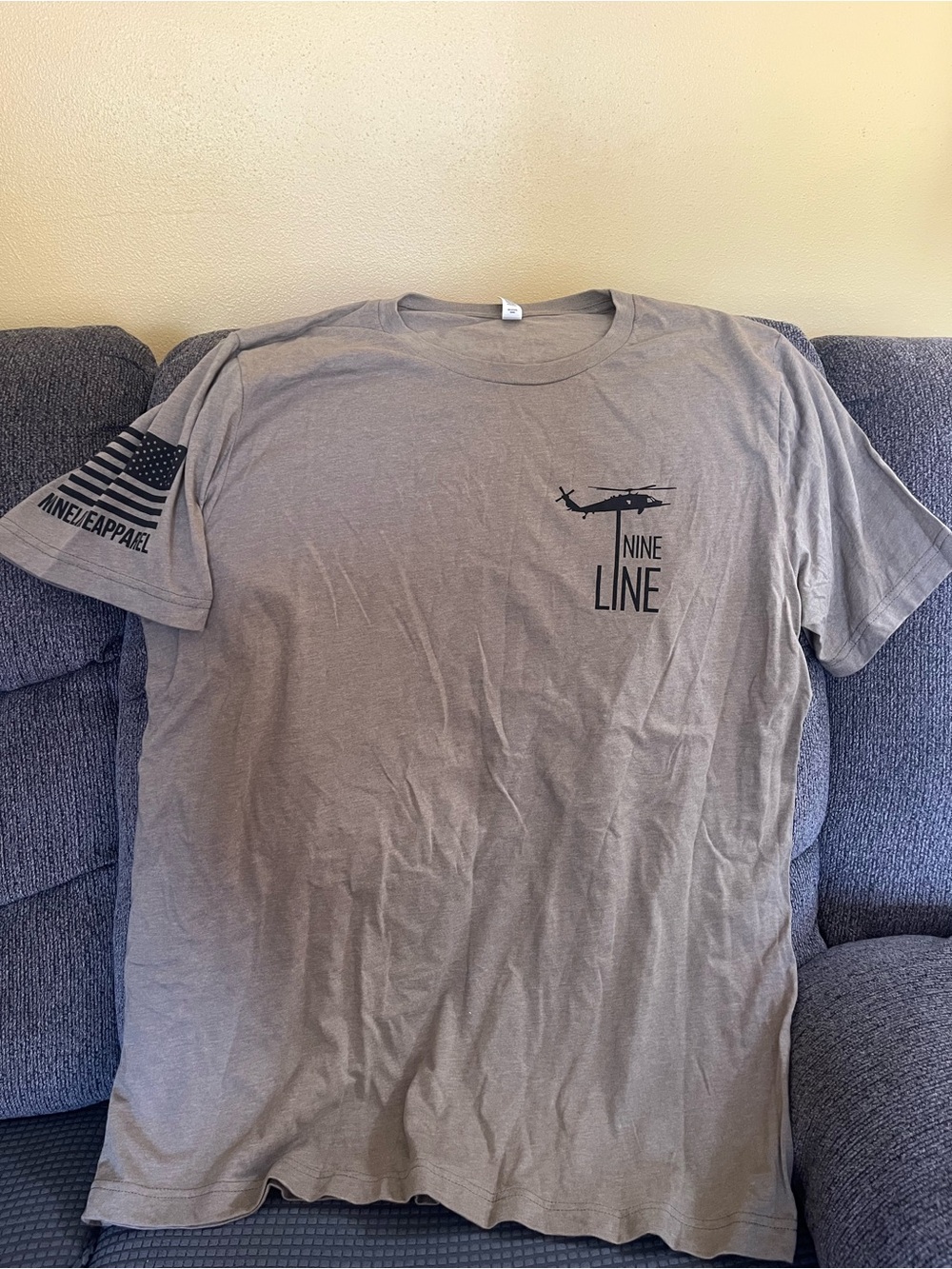 Bella Canvas Men's Short-Sleeve Crew Tee in Olive nineline apparel